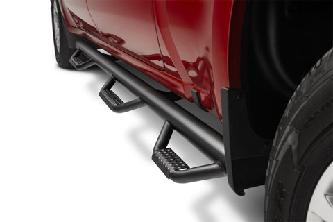 N-Fab Nerf Step 02-08 Dodge Ram 1500/2500/3500 Quad Cab 6.4ft Bed - Tex. Black - Bed Access - 3in - D0289QC-6-TX