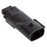 NAMZ 07-23 FLHRC Models Right Side Handlebar Ctrl Molex MX-150 3-Position Male - Blk (HD 72511-07BK) - NM-33481-0301