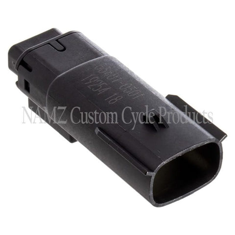 NAMZ 07-23 FLHRC Models Right Side Handlebar Ctrl Molex MX-150 3-Position Male - Blk (HD 72511-07BK) - NM-33481-0301