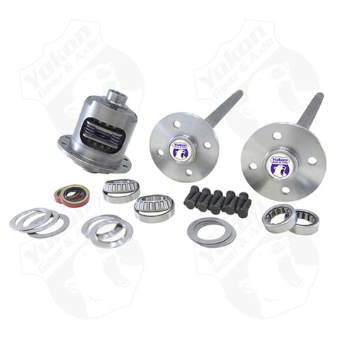 Yukon Gear 79-93 Mustang Axle Kit / 31 Spline / 4 Lug Axles w/ Duragrip Positraction - YA FMUST-1-31