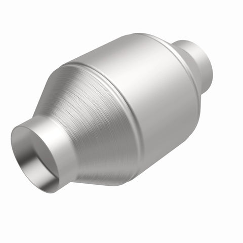 MagnaFlow Univ Cat Conv 2.5in Inlet/Outlet Center/Center Round 3in Body L x 5in W x 8.75in Overall L - 51656