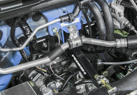 PERRIN 15-21 Subaru Impreza/WRX/STI Pitch Stop Mount & Firewall Brace - Black - PSP-DRV-112BK