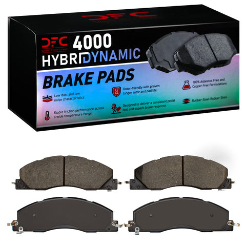 DFC 09-18 Ram 4000 (Mexico) Front 4000 Hybridynamic Brake Pads - 4000-1399-00