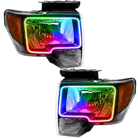 Oracle 09-14 Ford F-150 LED HL - ColorSHIFT w/o Controller - 7187-334