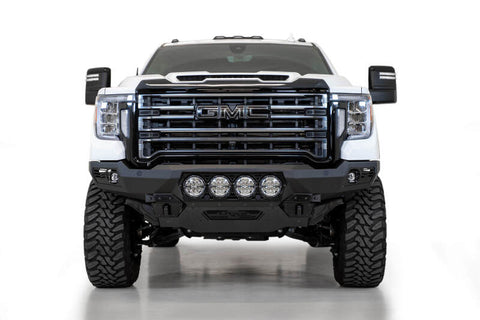 Addictive Desert Designs 20-23 GMC Sierra 2500/3500 Bomber Front Bumper - Black - F460014110103
