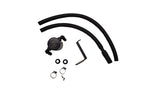 J&L 14-22 Mazda CX5 2.5L Non-turbo Driver Side 3.0 Oil Separator Kit - Black Anodized - 3111D-B