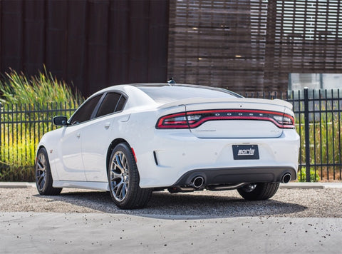 Borla 15-16 Dodge Charger SRT 392 6.4L No Tip Single Split Rear Exit ATAK w/ Valves Exhaust - 140672