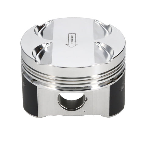 Manley 03-06 Evo 8/9 4G63T/4G63 85.5mm +.5mm Over Bore 10.0/10.5:1 Flat Top Pistons w/ Rings - 606205C-4