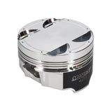 Manley Mitsubishi 4B11 86.5mm Bore 10.0:1 CR -3.5cc Dish Turbo Tuff Piston Set w/ Rings - 624305CE-4