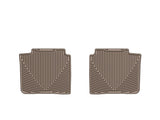 WeatherTech 06+ Lincoln MKZ Rear Rubber Mats - Tan - W256TN