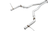 AWE Tuning 2020 Jeep Grand Cherokee SRT/Trackhawk Track Edition Exhaust - Use w/Stock Tips - 3020-31023