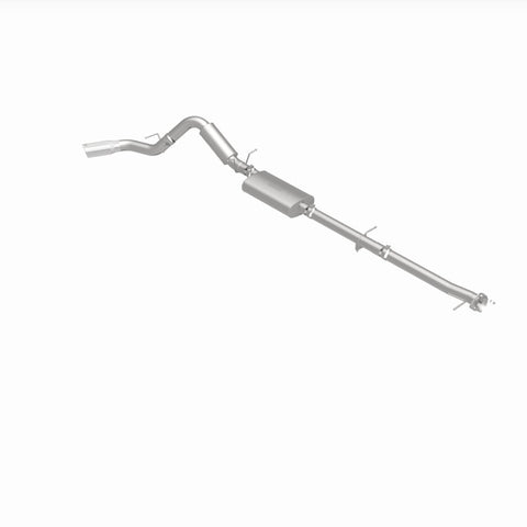 MagnaFlow 2022+ GM 2500/3500HD 6.6L Gas Single Passenger Side Rear Exit Cat-Back Exhaust - 19524