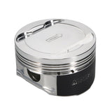 Manley Ford 3.7L Cyclone 3.780in Bore -5.0cc Dish  (9.5:1 Comp) Coated Piston Set - 599520C-6
