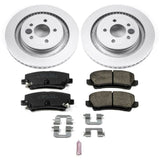 Power Stop 15-19 Ford Mustang Rear Z17 Evolution Geomet Coated Brake Kit - CRK6812