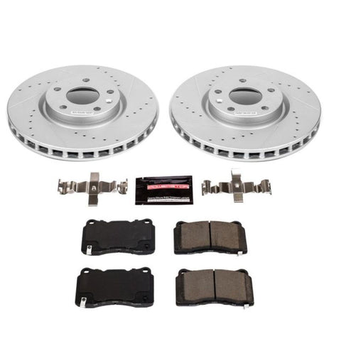 Power Stop 15-19 Chevrolet Corvette Front Z23 Evolution Sport Brake Kit - K7290