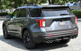 Gibson 20-21 Ford Explorer ST / Lincoln Aviator 3.0L 2.25in Axle-Back Dual Exhaust - Stainless - 619718