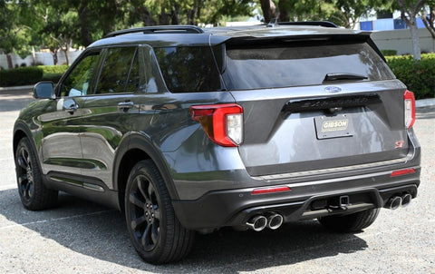 Gibson 20-21 Ford Explorer ST / Lincoln Aviator 3.0L 2.25in Axle-Back Dual Exhaust - Stainless - 619718