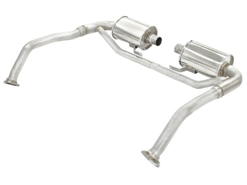aFe MACHForce XP Exhaust Cat-Back 2in SS-304 Cat-Back Exhaust for 05-08 Porsche Boxster S (987.1) H6 - 49-36411