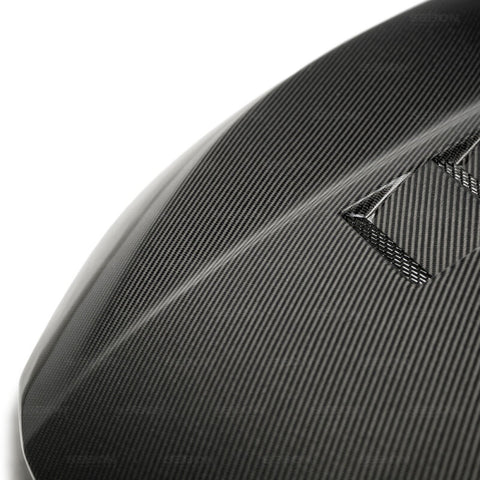 Seibon 17-18 Honda Civic Type-R TS-Style Carbon Fiber Hood - HD17HDCVR-TS