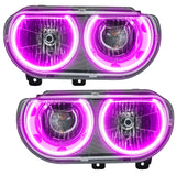 Oracle 08-14 Dodge Challenger SMD HL (Non-HID) - ColorSHIFT w/o Controller - 7720-334