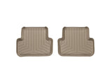 WeatherTech 09-13 Audi A4/S4/RS4 Rear FloorLiner - Tan - 452122