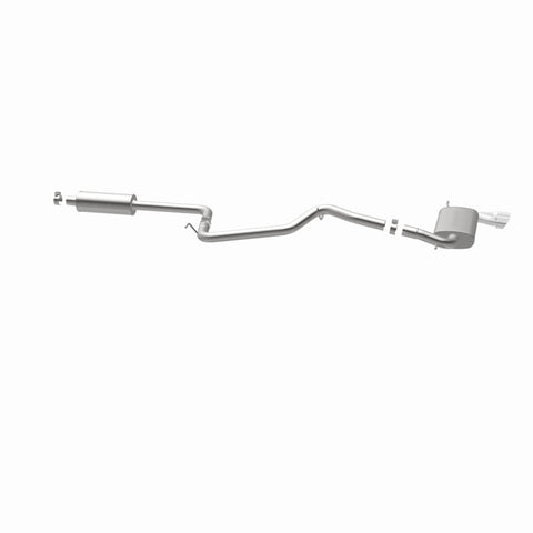 MagnaFlow 12 Ford Focus L4 2.0L HB Single Straight P/S Rear Exit Stainless Cat Back Perf Exhaust - 15072