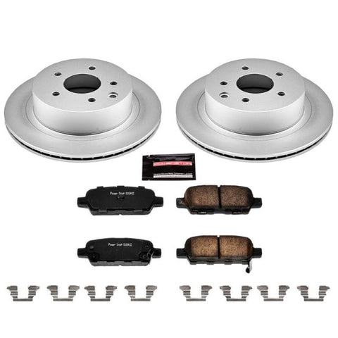 Power Stop 03-05 Infiniti G35 Rear Z17 Evolution Geomet Coated Brake Kit - CRK103