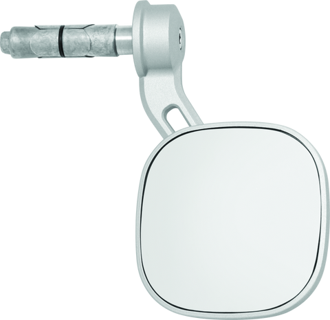 Kuryakyn Dillinger Bar End Mirrors Silver - 6656