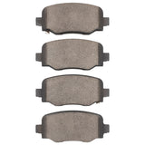 DFC 15-25 Jeep Renegade Rear 4000 Hybridynamic Brake Pads - 4000-1809-00