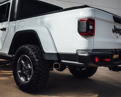 Gibson 20-22 Jeep Gladiator JT Rubicon 3.6L 3in Cat-Back Single Exhaust - Stainless - 617409