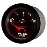 AutoMeter Gauge Fuel Level 2-5/8in. 0 Ohm(e) to 90 Ohm(f) Elec Phantom II - 7814
