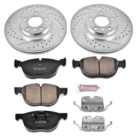 Power Stop 11-18 BMW X5 Front Z23 Evolution Sport Brake Kit - K6064