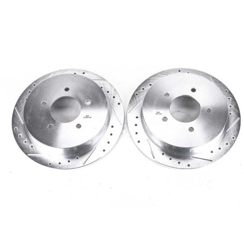 Power Stop 97-00 Ford Expedition Rear Evolution Drilled & Slotted Rotors - Pair - AR8559XPR
