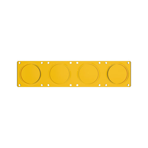 KC HiLiTES FLEX ERA LED Performance Yellow Spot Beam Lens for Light Bars - 4272