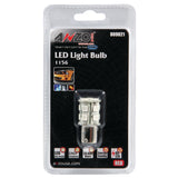 ANZO LED Bulbs Universal LED 1156 Red - 13 LEDs 1 3/4in Tall - 809021