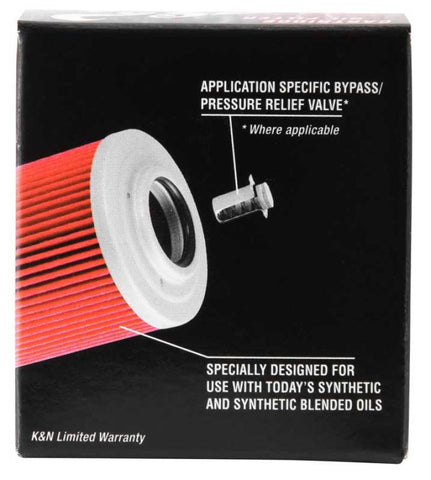 K&N Yamaha / MUZ / MZ / Sachs / Aprilia / Derbi 2.156in OD x 2.313in H Oil Filter - KN-145