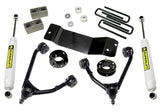 Superlift 14-18 Chevy Silv 1500 4WD 3.5in Lift Kit w/ Alum/Stamped Steel Control Arms & Rear Shocks - 3600