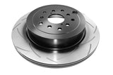 DBA 08-10 STi/2017 BRZ w/Perf. Pkg. Dual Drilled Rear Slotted Street Series Rotor - 2656S-10
