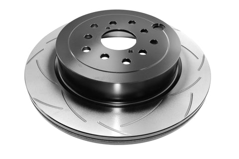 DBA 08-10 STi/2017 BRZ w/Perf. Pkg. Dual Drilled Rear Slotted Street Series Rotor - 2656S-10