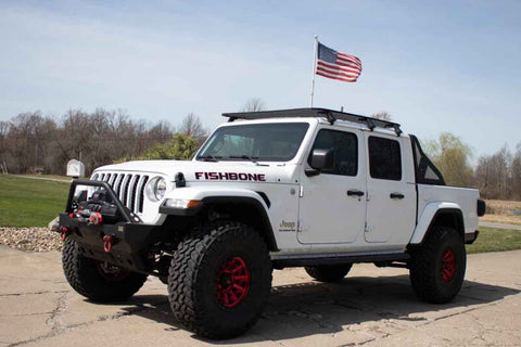 Fishbone Offroad 2020+ Jeep Gladiator Molle Window Panel - FB21262