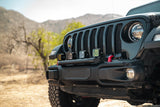 DV8 Offroad 2018-2025 Wrangler JL Push Bar for Mopar Rubicon Steel Bumper - LBJL-13