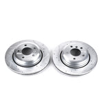 Power Stop 04-10 BMW X3 Rear Evolution Drilled & Slotted Rotors - Pair - EBR689XPR