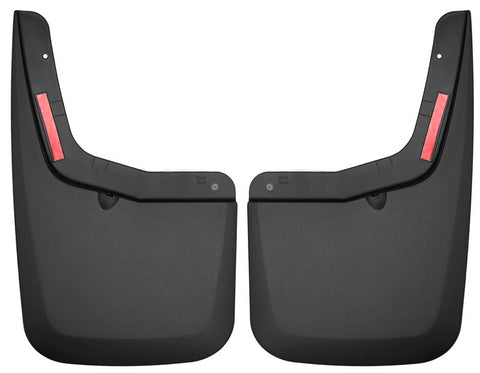 Husky Liners 2015 Ford F-150 w/ OE Fender Flares Mud Guards Black Rear Mud Guards - 59451