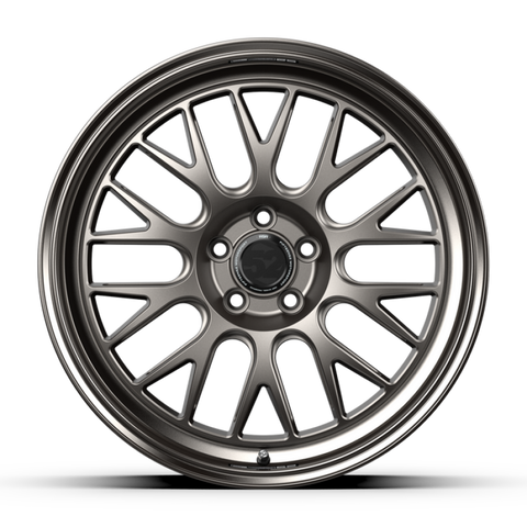 fifteen52 Holeshot RSR 19x8.5 5x108 42mm ET 63.4mm Center Bore Magnesium Grey w/ Gloss Lip - RSHML-98558+42