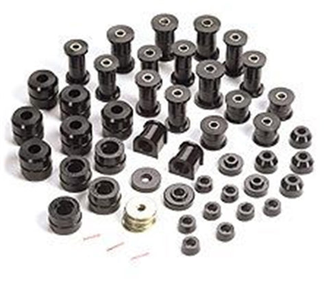 Rugged Ridge Polyurethane Bushing Kit Black 87-95 Jeep Wrangler YJ - 1-2005BL