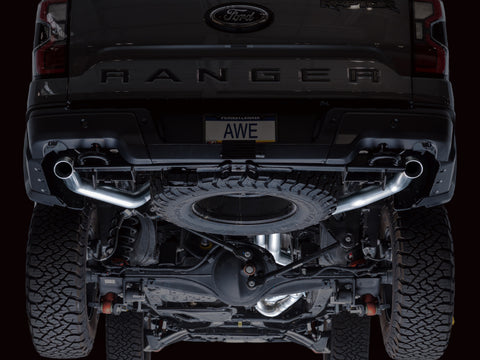 AWE 2024+ Ford Ranger Raptor 3.0L Switchpath Cat-Back Exhaust - BashGuard Only - 3025-38306