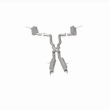 MagnaFlow 12 Jeep Grand Cherokee V8 6.4L Dual Split Rear Exit Stainless Cat Back Performance Exhaust - 15064