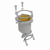 MagnaFlow Direct Fit Catalytic Converter 2003-06 Hyundai Sante FE 3.5L Front Left - 51253