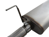 aFe MACHForce XP SS Exhaust 3in Cat-Back w/4.5in Black Tip 11-14 Ford F150 Ecoboost V6 3.5Ltt - 49-43067-B