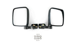 DV8 18-22 Jeep 4 Door JL/JT Aluminum Half Doors with Perforated Mesh Front - HDJL-01F